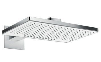 Верхний душ Hansgrohe Rainmaker Select 460 2jet EcoSmart 24015400 (белый хром) 129409 фото