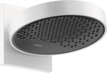 Верхний душ Hansgrohe Rainfinity 250 1jet EcoSmart 26227700 с держателем (белый матовый) 305202 фото