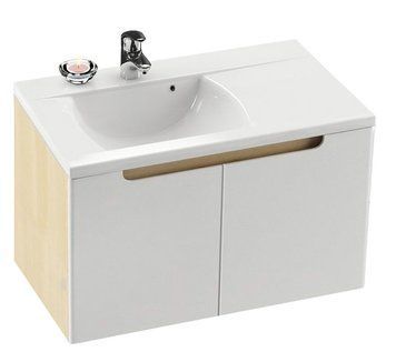 Тумба под умывальник Ravak Classic SDD 800 (X000001094) берёза/белый 163956 фото