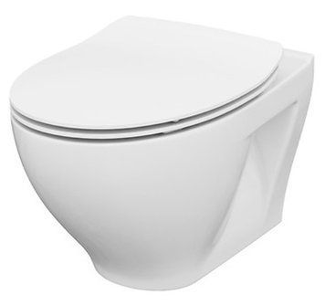 Унітаз підвісний Cersanit Moduo Clean On (934) з сидінням Soft Close Slim (дюропласт) K701-147 415599 фото