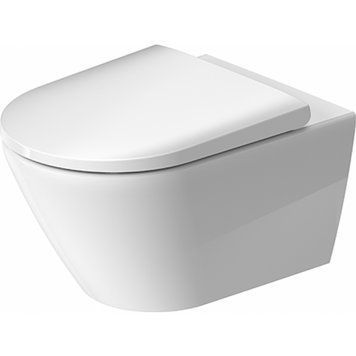 Унитаз подвесной Duravit D-Neo Rimless 45770900A1 с сиденьем Soft Close 492372 фото