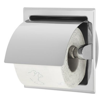 Тримач для туалетного паперу Stella 21.004 вбудований (хром) 269307 фото