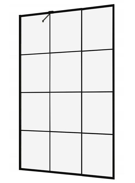 Шторка для ванны Radaway Modo New Black Factory PNJ 100 (10006100-54-55) чёрный профиль/стекло прозрачное 280962 фото