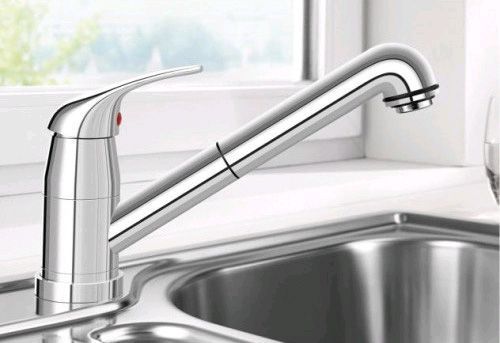 Змішувач для кухні Blanco Daras-S-F (521752) с дущем, хром 172973 фото