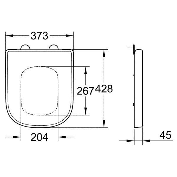 Сидіння для унітазу Grohe Euro Ceramic 39458000 soft close 239778 фото