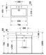 Умивальник Duravit Vero 70x47 см 0454700044 157401 фото 2