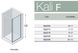 Душова кабіна Novellini Kali 100x80 (KALI2P94-1B+KALIF78-1B) профіль сріблястий/скло прозоре 305413 фото 2