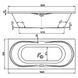 Ванна акрилова Vagnerplast Briana 180x80 (VPBA180BRI2X-01) 96929 фото 4