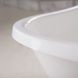 Ванна Fancy Marble Newton 160x65 (90160103) окремостояча біла матова 369582 фото 3