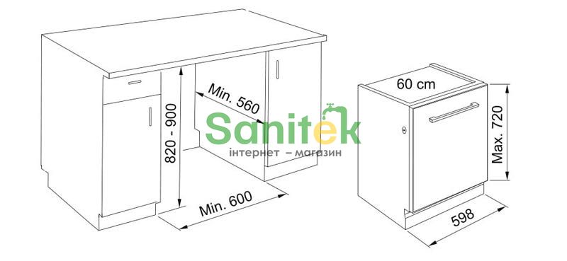 Посудомийна машина Franke FDW 614 E5P E (117.0694.396) 872903 фото