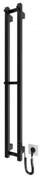 Рушникосушарка електрична Hygge Family Slim 1170х140 3.164.045618.BM (4820258986569) чорний мат 985725 фото