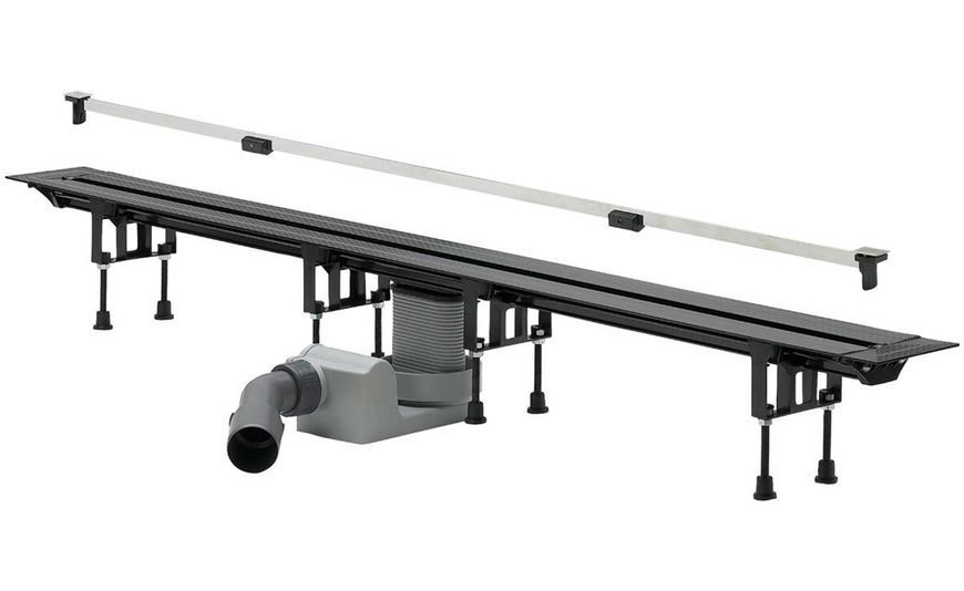 Душевой трап Viega Advantix Vario 704353 (корпус произвольно укорачиваемый от 120см -30см) с матовой вставкой 125737 фото