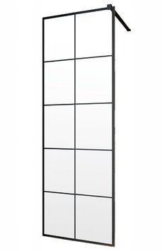 Душевая кабина Radaway Modo New Black II Factory 85 Walk-In (389085-54-55) чёрный профиль/стекло прозрачное 279200 фото
