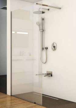 Душова кабіна Ravak Walk In Wall-120/100 (GW9WG0C00Z1+GWD01000A095) полірований профіль/скло Transparent 276119 фото