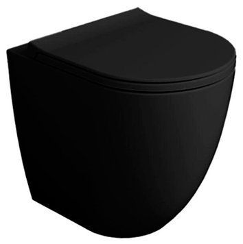 Унітаз підлоговий Simas Vignoni VI26 Rimless (NERO) 538265 фото