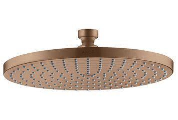Верхній душ Axor 240 1jet 28494310 (Brushed Red Gold) 428036 фото