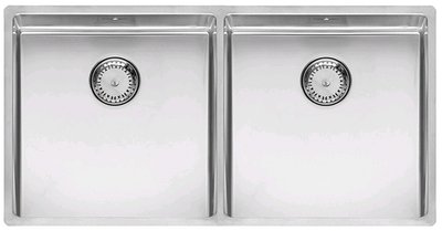 Кухонна мийка Reginox New York 40x40+40x40 IFU (полірована) 270980 фото