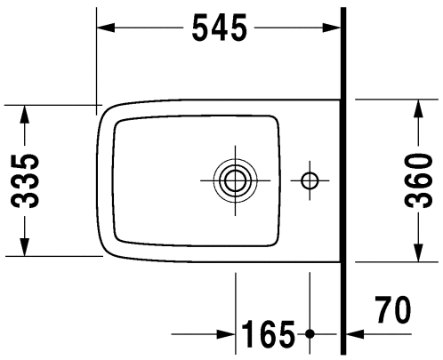 Биде подвесное Duravit Pura Vida 2247150000 66303 фото
