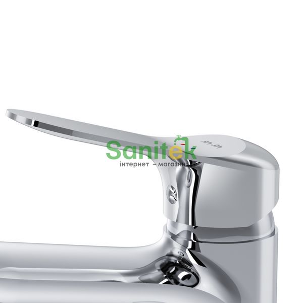 Змішувач для умивальника AM.PM Sunny F85C03000 з гігієнічним душем (хром) 491703 фото