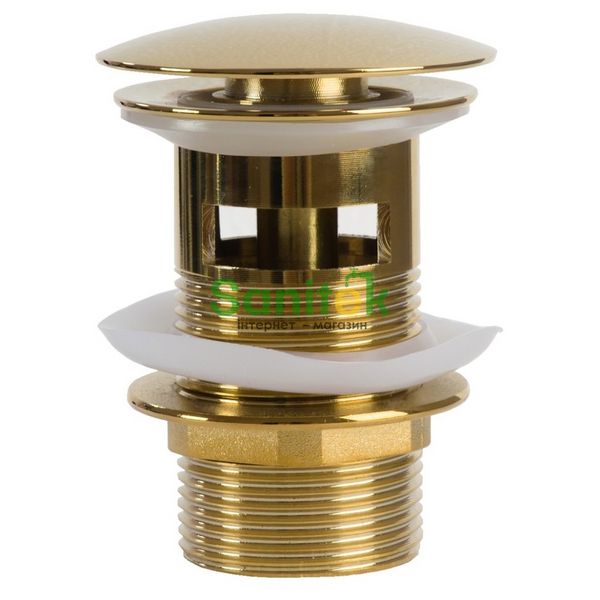 Донный клапан Rea REA-A9652 click-clack (золото) 370631 фото