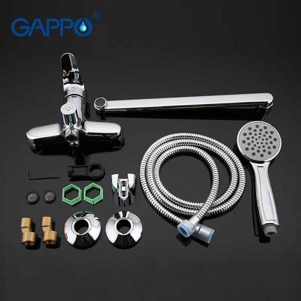 Змішувач для ванни Gappo G2236 (хром) 927149 фото