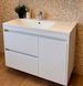 Тумба з умивальником Fancy Marble (Буль-Буль) Wega 900L Edisson (біла) 1007287 фото 1