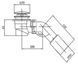 Сифон для ванны Cersanit S904-008 click-clack (черный) 872832 фото 2