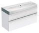 Тумба з умивальником Geberit Smyle Square 120 см (500.355.00.1/500.225.01.1) білий 538124 фото 1