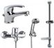 Набор смесителей для ванной комнаты Valvex Logic 2451170 (2450900+2450910+2600490) 311215 фото 1