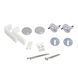 Унитаз-компакт Qtap Kalao Rimless (QT08221213AW) с сиденьем Slim Soft-close 492628 фото 10