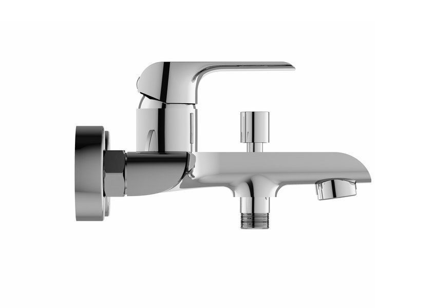 Смеситель для ванны Ravak Flat FL 022.00CR X070119 (хром) 350125 фото