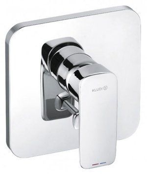 Смеситель для ванны и душа Kludi Pure&Style 406500575 скрытого монтажа (хром) 236575 фото