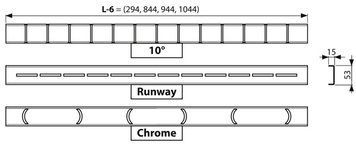 Душевой трап Ravak Runway OZW 1050 мм (X01634) 163896 фото