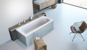 Ванна акриловая Radaway Nea 160x70 (WA1-02-160x070U) + сифон 279229 фото