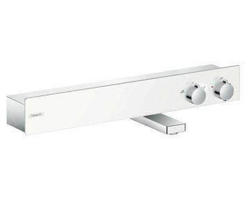 Смеситель для ванны Hansgrohe ShowerTablet 600 13109400 с термостатом (белый-хром) 160285 фото