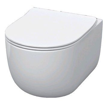 Унитаз подвесной Kerasan Flo Norim 311101 (белый) 173479 фото