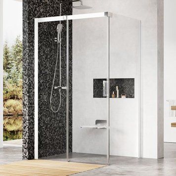 Душевая кабина Ravak Matrix MSDPS-100x80 L (0WLA4100Z1) белый профиль/стекло Transparent (левая) 152021 фото