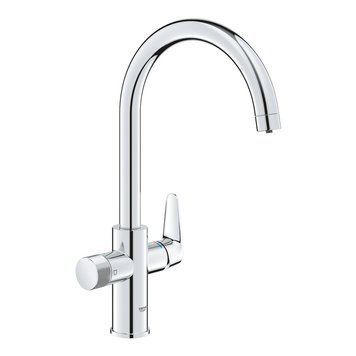 Змішувач для кухні Grohe Blue Pure Bau Curve 30580000 із підключенням питної води (хром) 862256 фото
