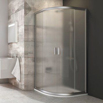 Душова кабіна Ravak Blix BLCP4-90x90 (3B270U00ZG) сатиновий профіль/скло Grape 151834 фото