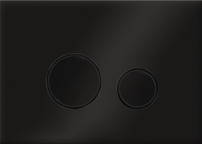Смывная клавиша Ravak Circle (GPX2240111) черная матовая 710970 фото
