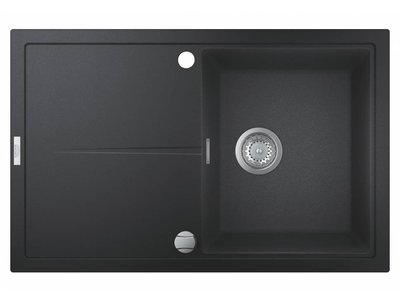 Гранітна мийка Grohe K400 78x50 (31639AP0) чорний граніт 277266 фото