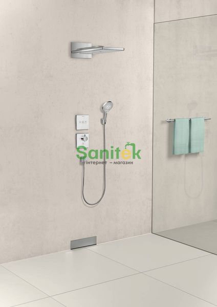 Підключення для душового шлангу Hansgrohe FixFit Square 26455140 (бронза матовий) 304732 фото