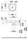 Умивальник Duravit Architec 36x38 см 0766350009 156987 фото 2