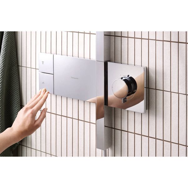 Душевая система Hansgrohe Raindance Alive S 300 1jet ShowerSelect Comfort 24582000 с термостатом (хром) 987191 фото