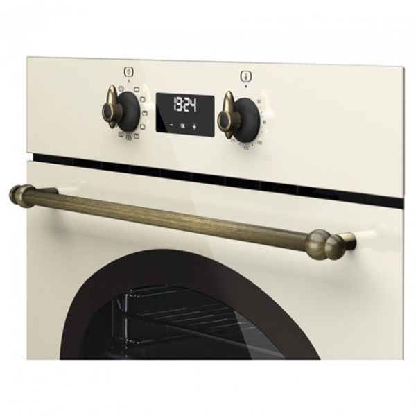 Духовой шкаф электрический Teka HRB 6400 VN (111010016) ваниль ручки латунь 342289 фото