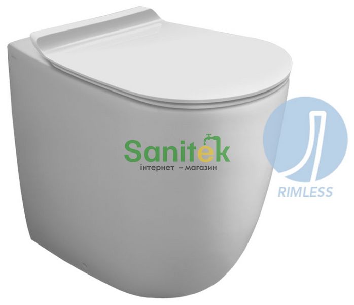 Унітаз підлоговий Simas Vignoni VI21 Rimless BIANCO MATT 276335 фото