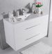 Тумба под умывальник Fancy Marble (Буль-Буль) Barbados 120 (белая) 686687 фото 4
