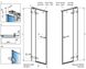 Боковая стенка Radaway Arta DWJ II 223 R (386011-03-01R) профиль хром/стекло прозрачное 208949 фото 2