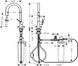 Смеситель для кухни Hansgrohe Aqittura M91 FilterSystem 210 76803000 с душем и подключением питьевой воды (хром) 540752 фото 3