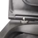 Унитаз подвесной Qtap Robin Rimless (QT1333046ENRMB) с сиденьем Slim Soft-close (чёрный мат) 384811 фото 11